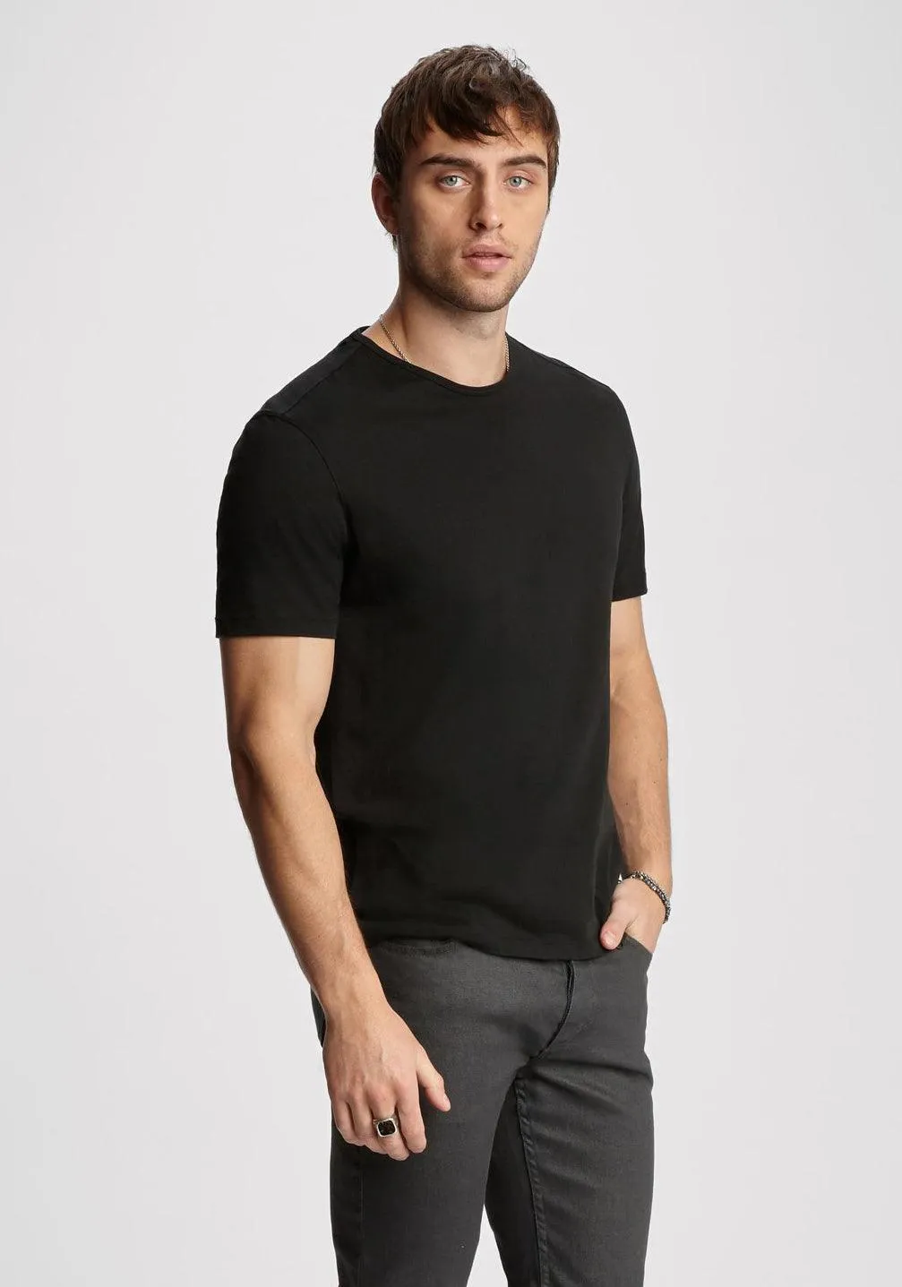 John Varvatos - Pima Cotton Slub Knit Tee