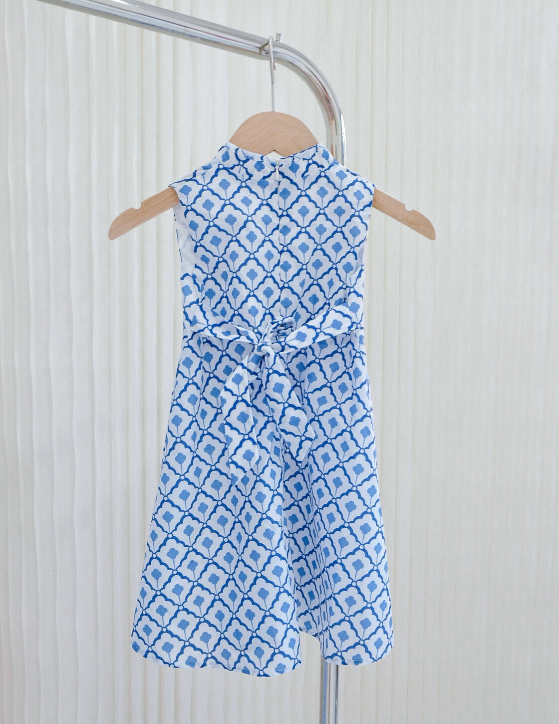 Kaela Dress in Porcelain Tiles