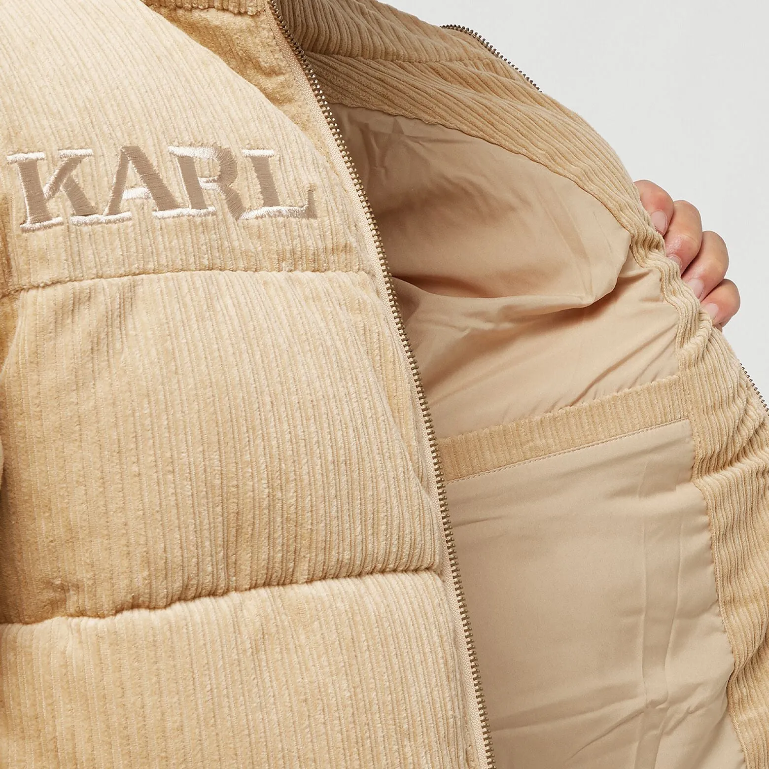 Karl Kani Retro Corduroy Puffer Jacket