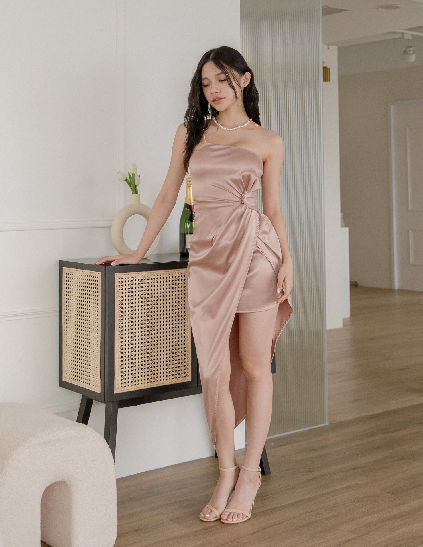 Kendall Dress in Blush