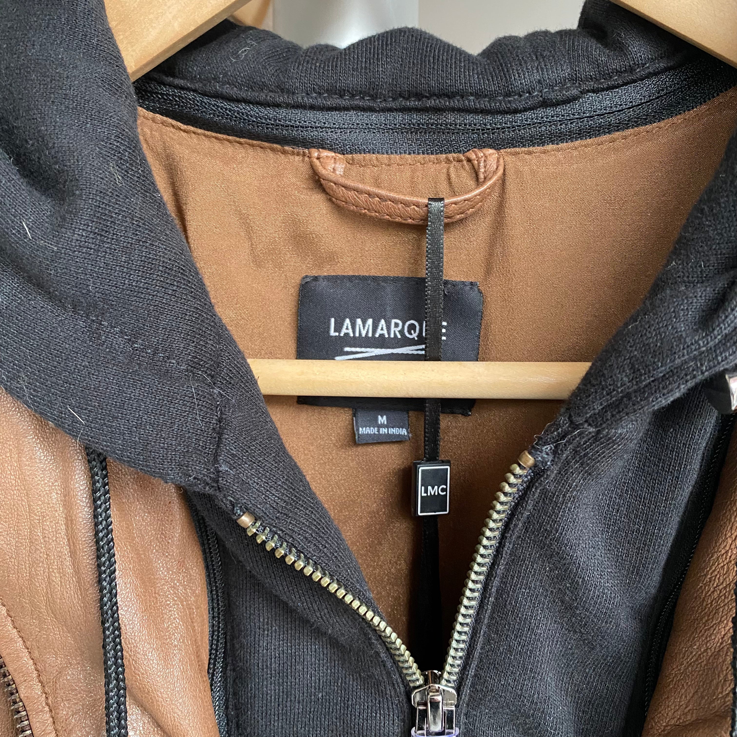 LaMarque brown leather jacket