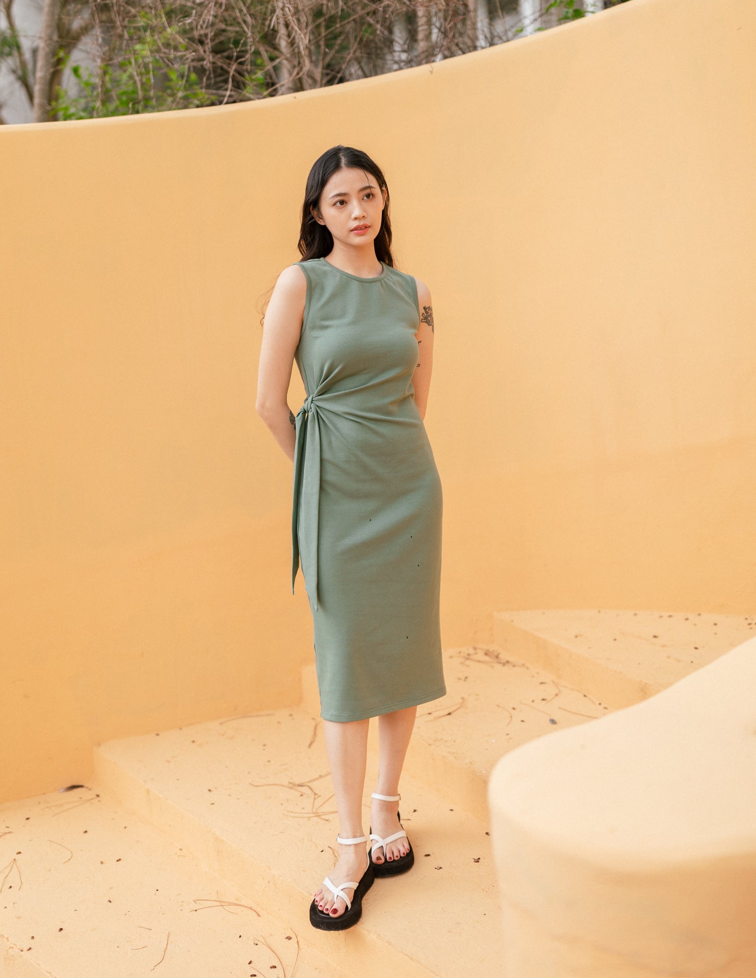 Leona Dress in Teal