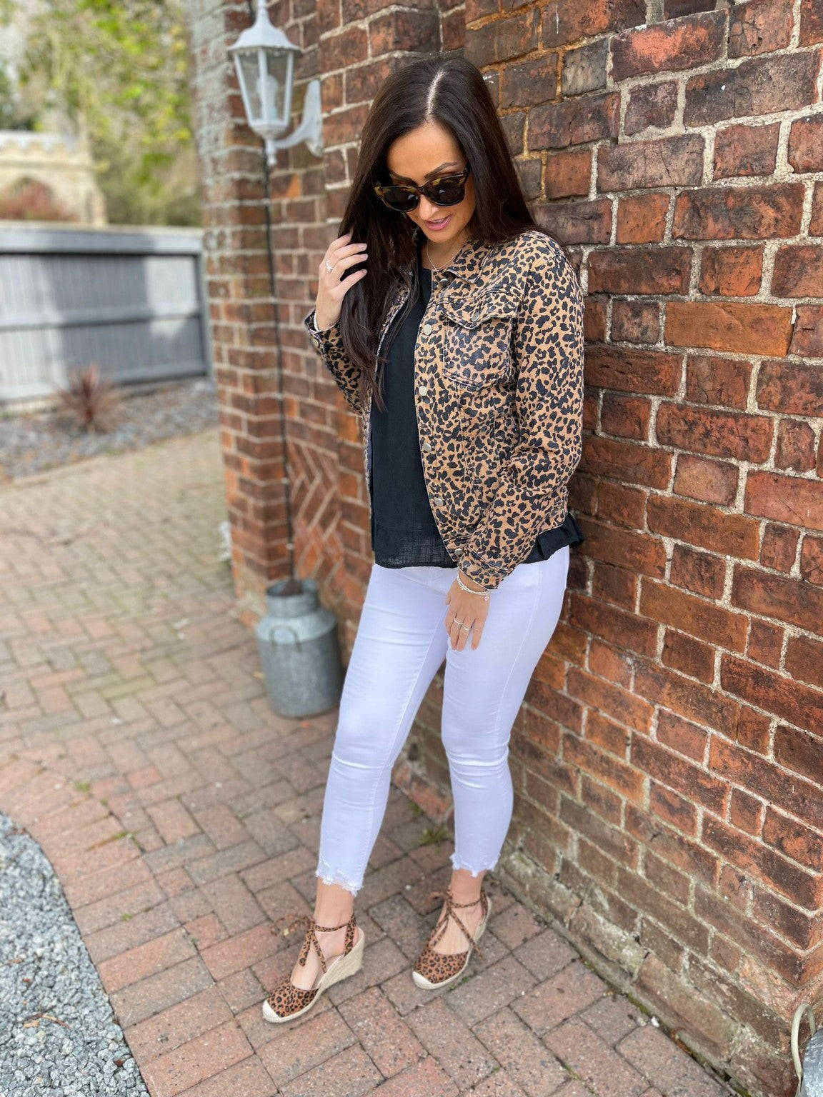 Leopard Denim Jacket COMING SOON