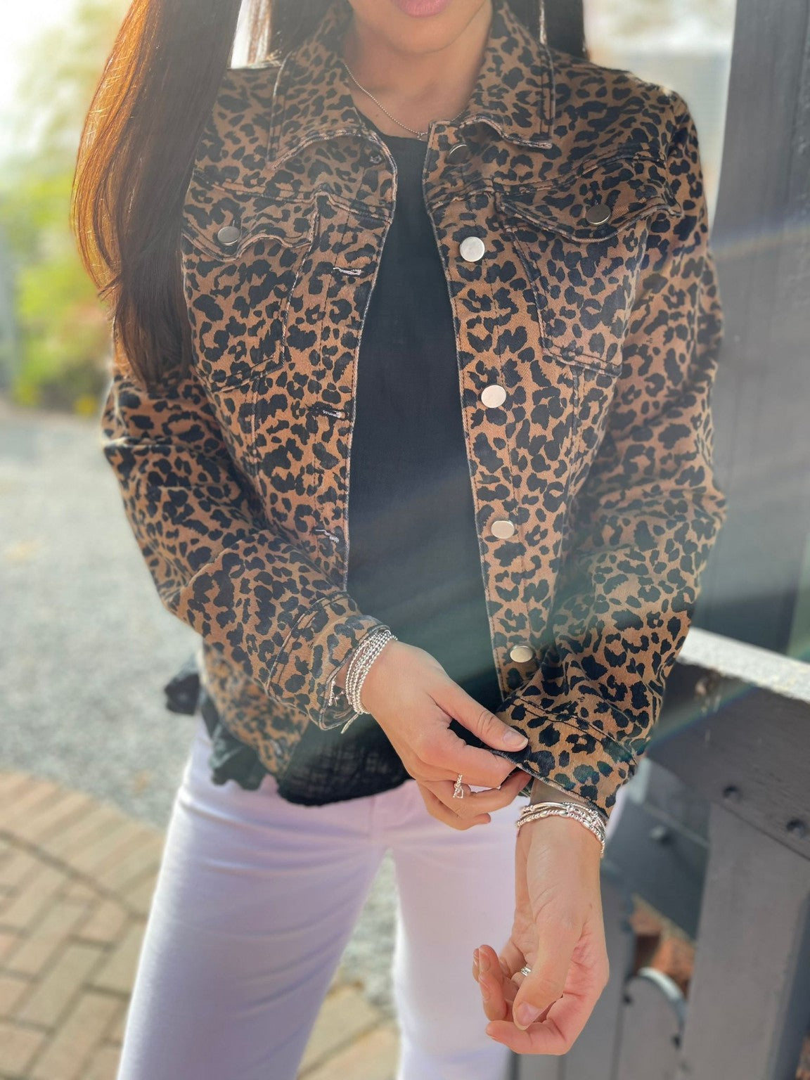 Leopard Denim Jacket COMING SOON