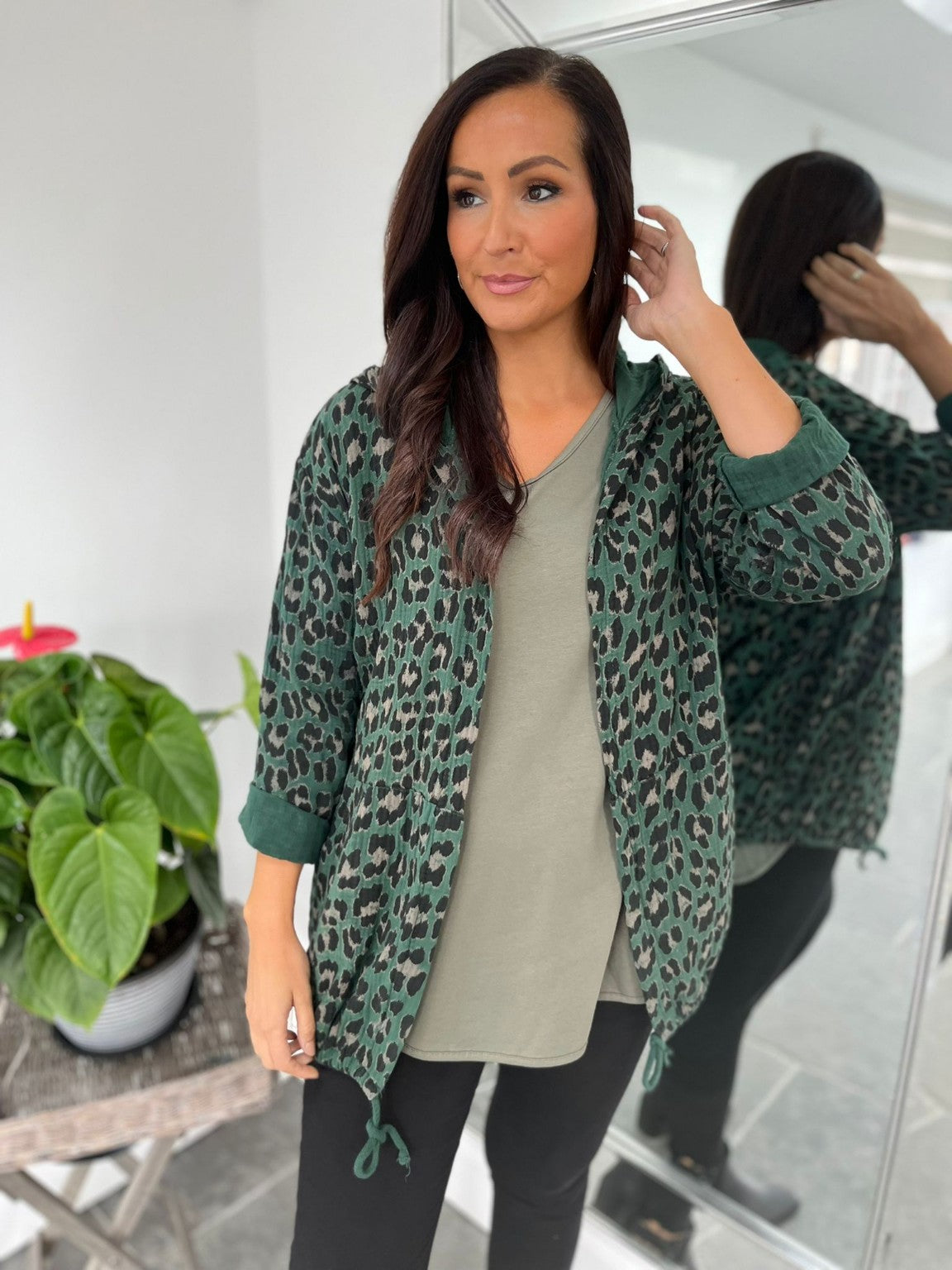 Leopard Lightweight Jacket Mildred