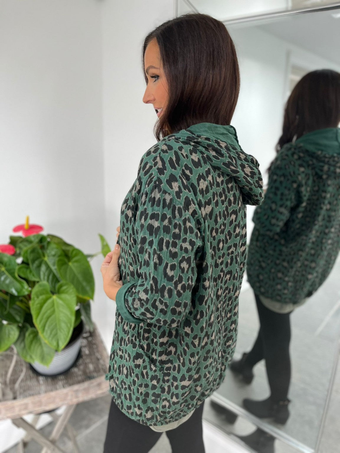 Leopard Lightweight Jacket Mildred