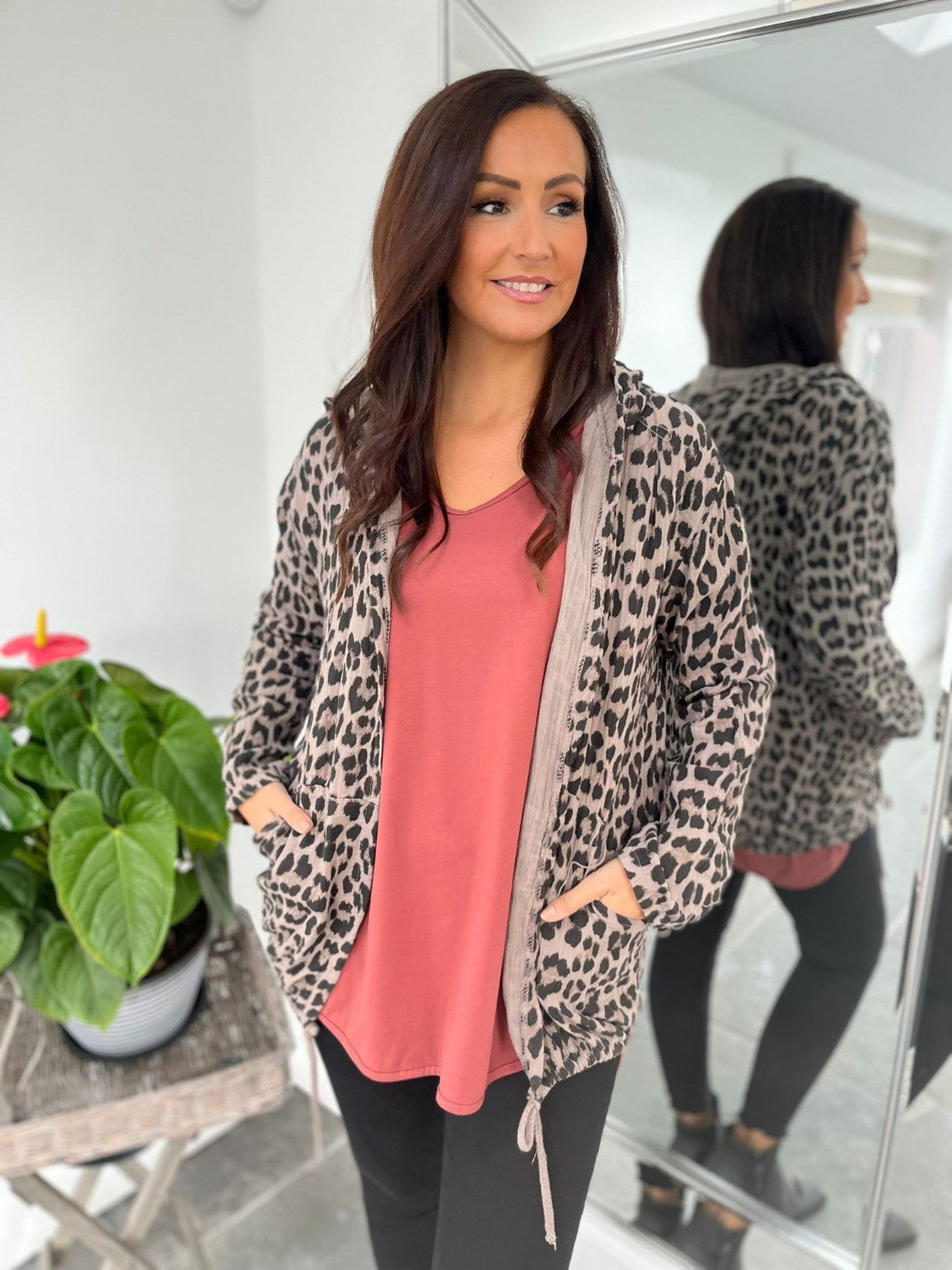 Leopard Lightweight Jacket Mildred