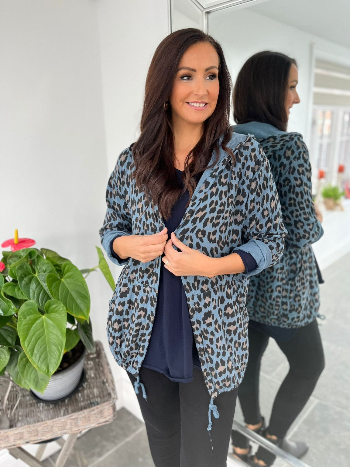 Leopard Lightweight Jacket Mildred