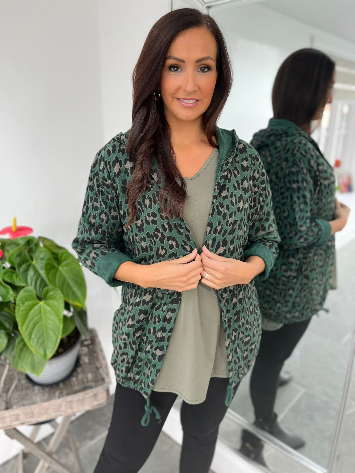 Leopard Lightweight Jacket Mildred