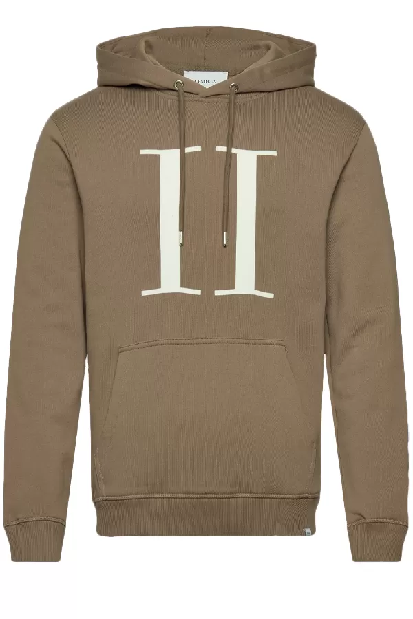 Les Deux Encore Hoodie Walnut