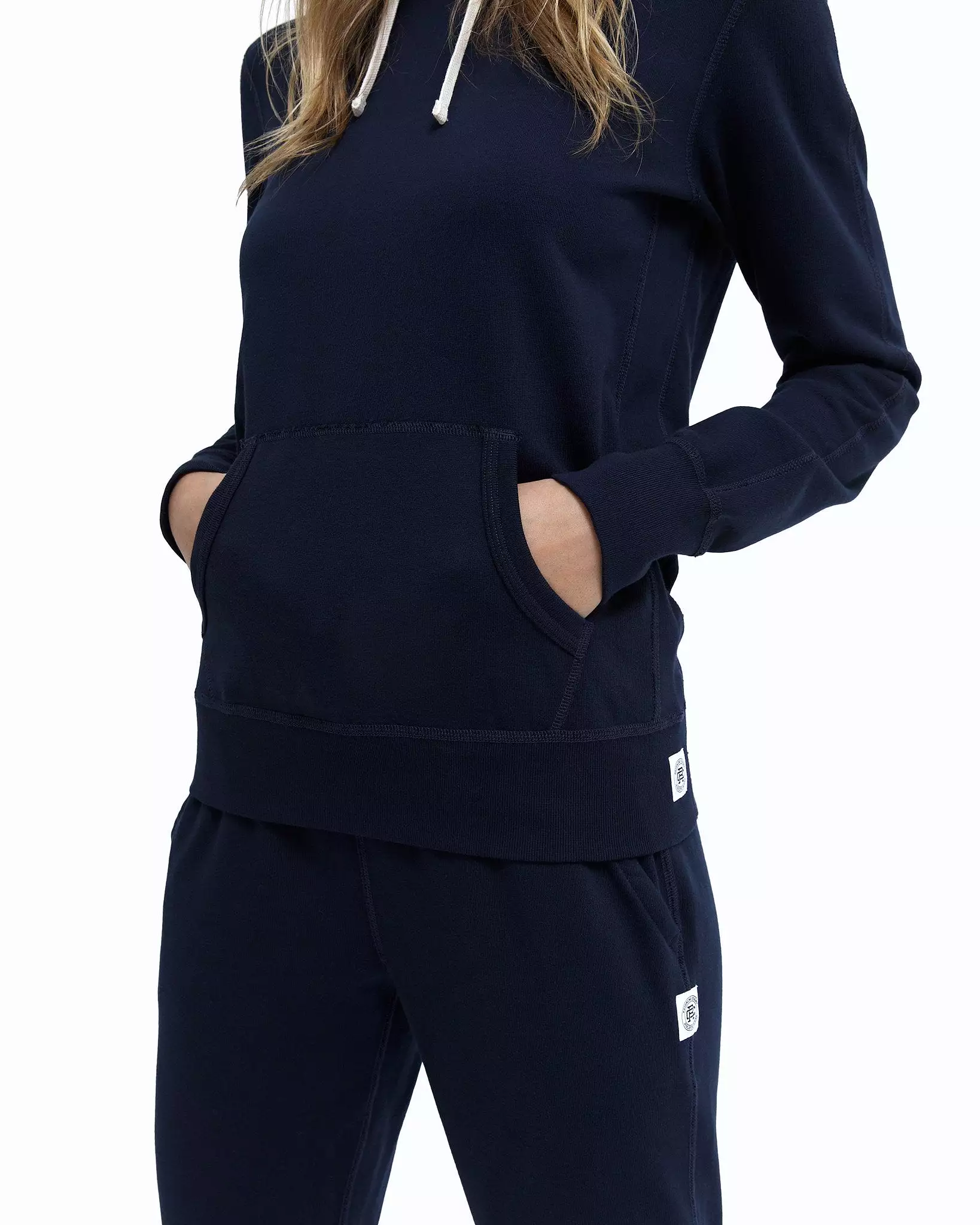 LIGHTWEIGHT TERRY PULLOVER HOODIE WOMENS RC-W3000