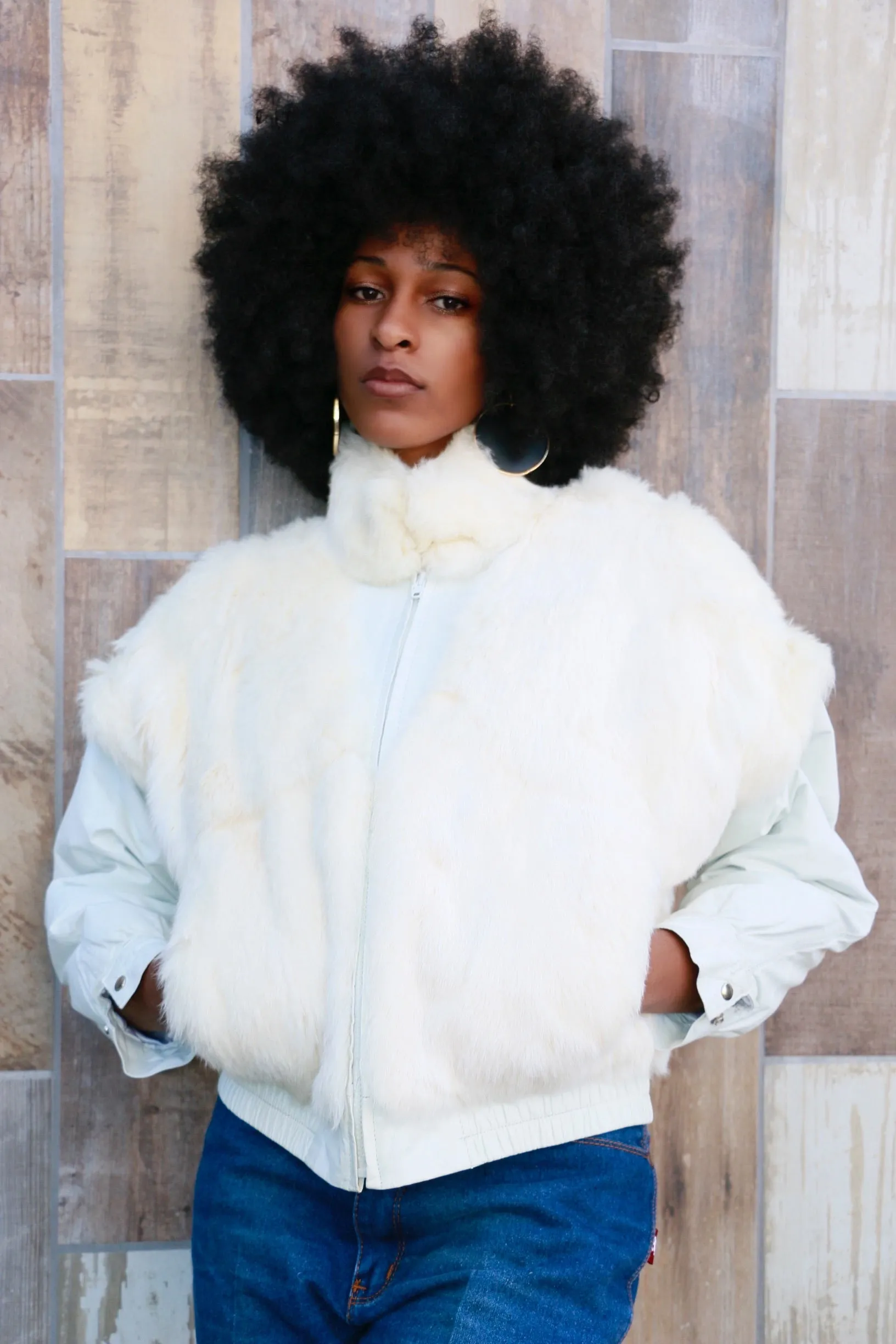 Live: 166 Triple Threat Fur Jacket