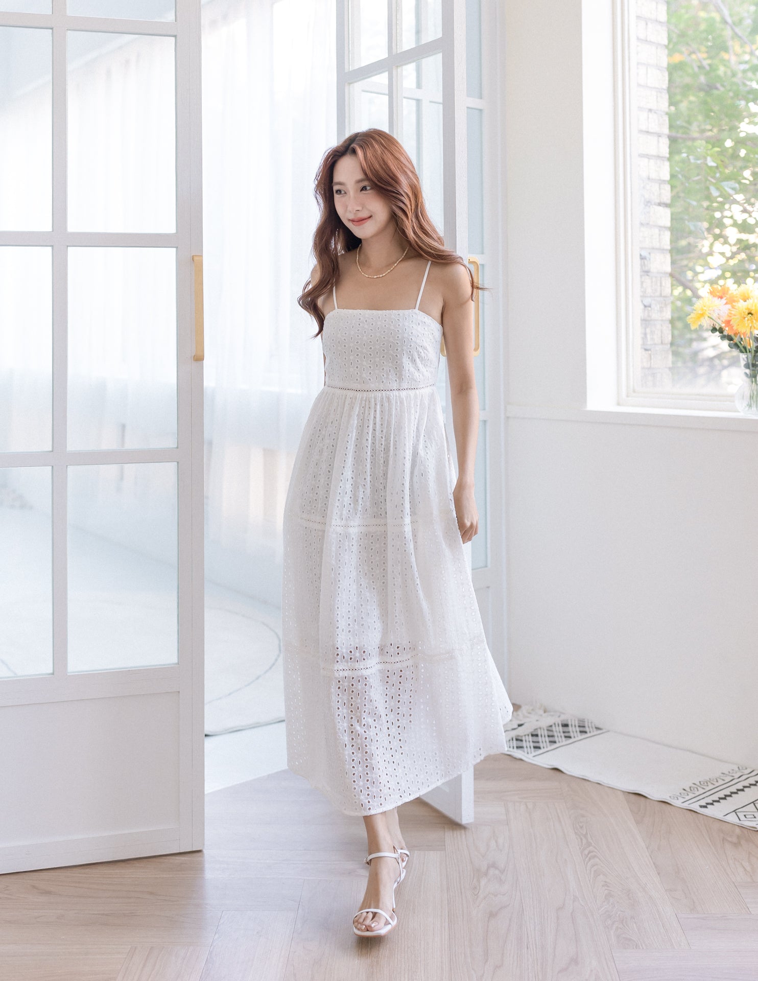 Lulu Dress in White