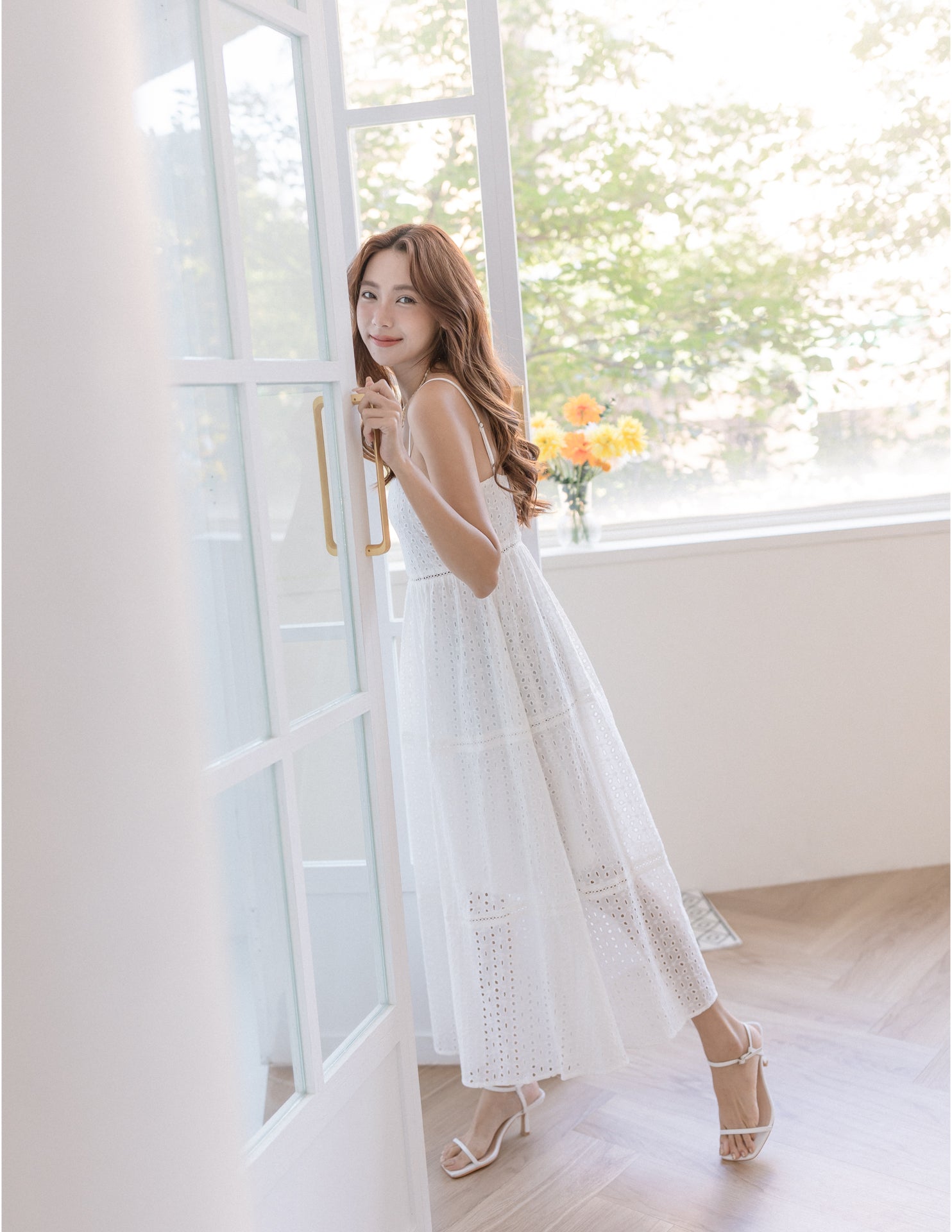 Lulu Dress in White