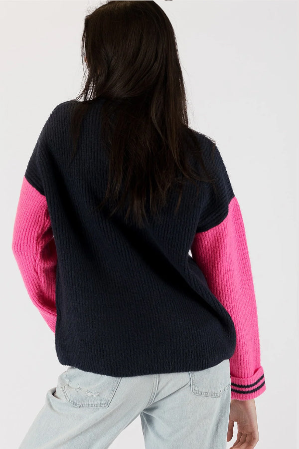 Lyla & Luxe Celia Mock Neck Sweater