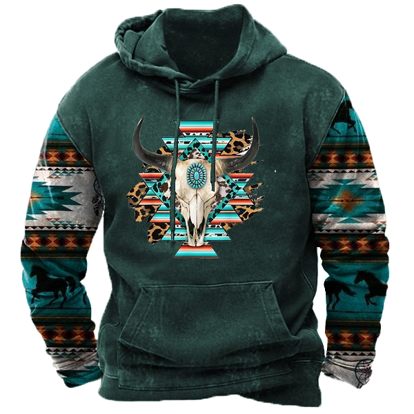 Men's Cowboy Hoodie