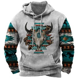 Men's Cowboy Hoodie