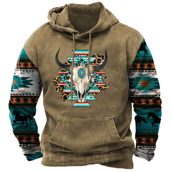 Men's Cowboy Hoodie