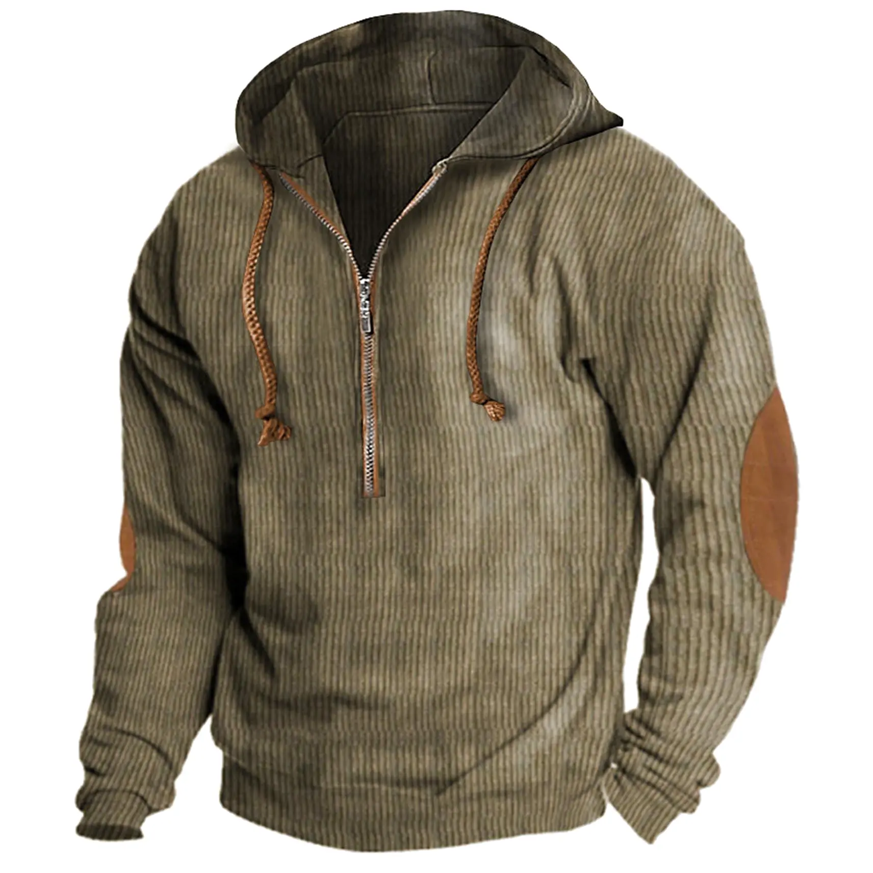 Men's Outdoor Tactical Half Zip Hoodie