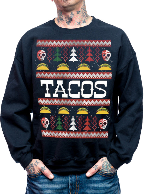 Men's Taco Ugly Christmas Sweater