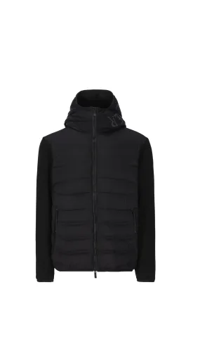 Moncler Logo Patch Padded Jacket - Black