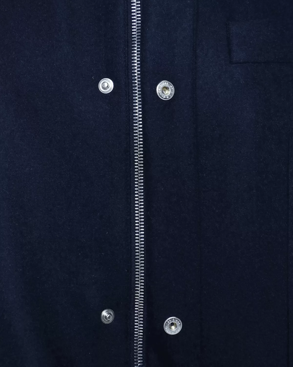 Navy Cashmere Blend Jacket