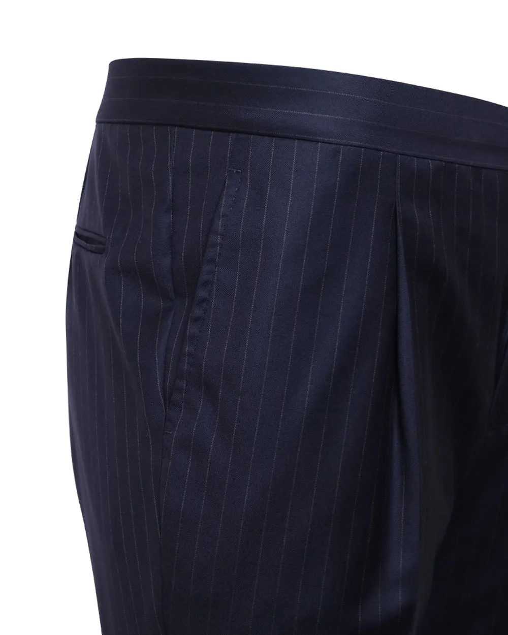 Navy Stripe Formal Pant