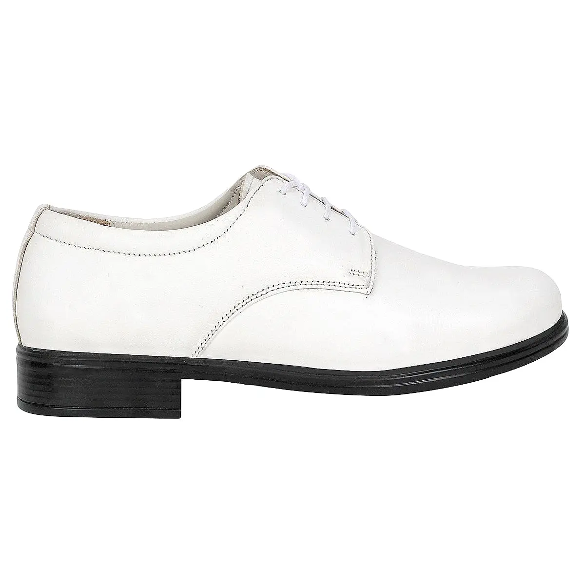 Navy Uniform Shoes White