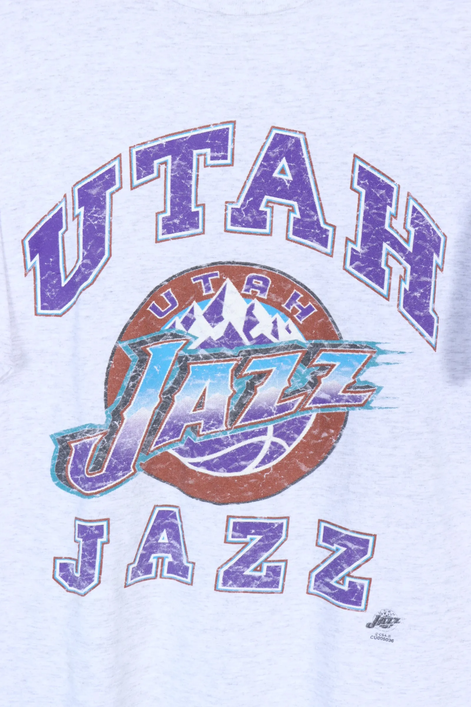 NBA Utah Jazz Mountain Basketball Tee (L)