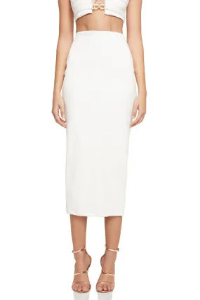 Nookie Drama Skirt - White