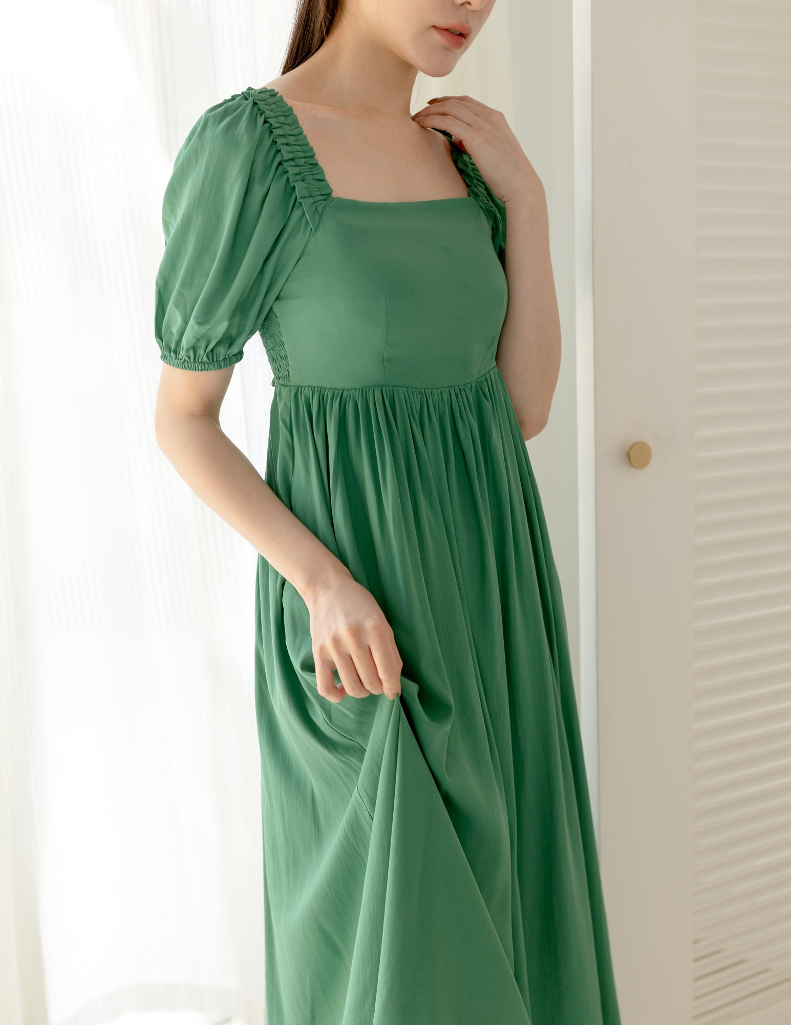 Oakley Dress in Green