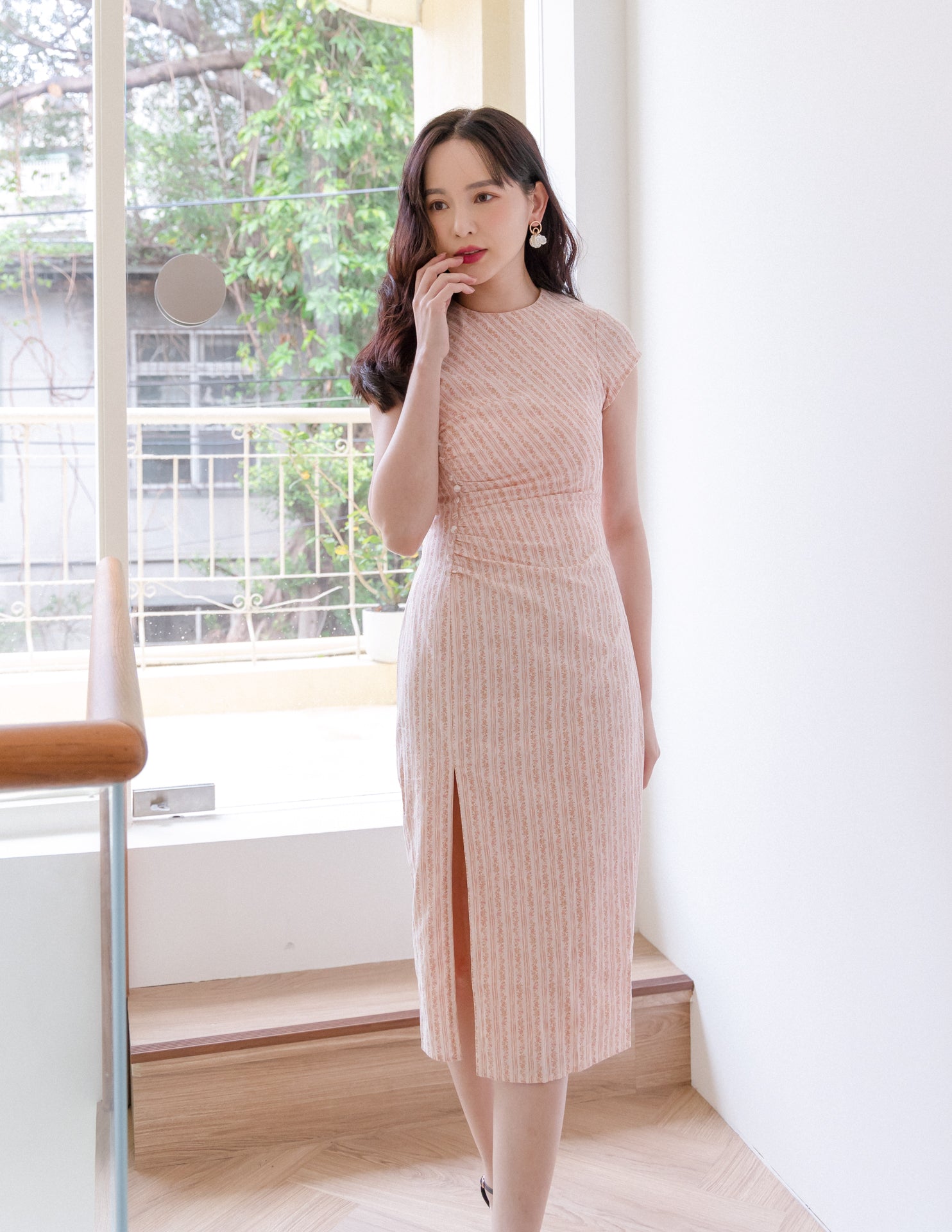 Odelia Dress in Pink