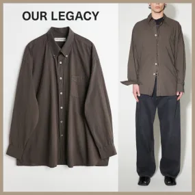 OUR LEGACY  |Other Plaid Patterns Unisex Silk Street Style Long Sleeves