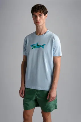 Paul & Shark - T-shirt manches courtes de coton Maiorca par Bixio