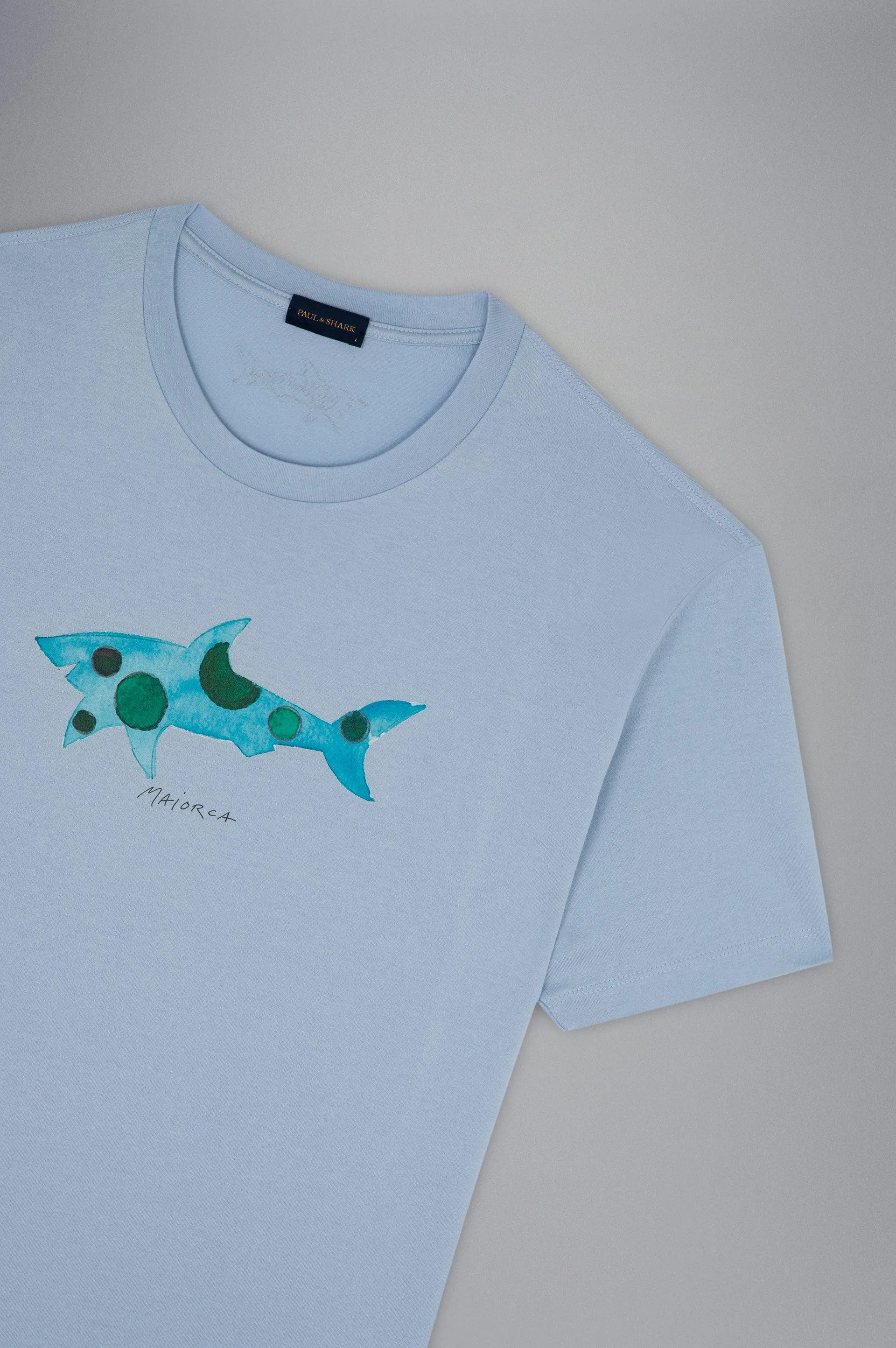 Paul & Shark - T-shirt manches courtes de coton Maiorca par Bixio