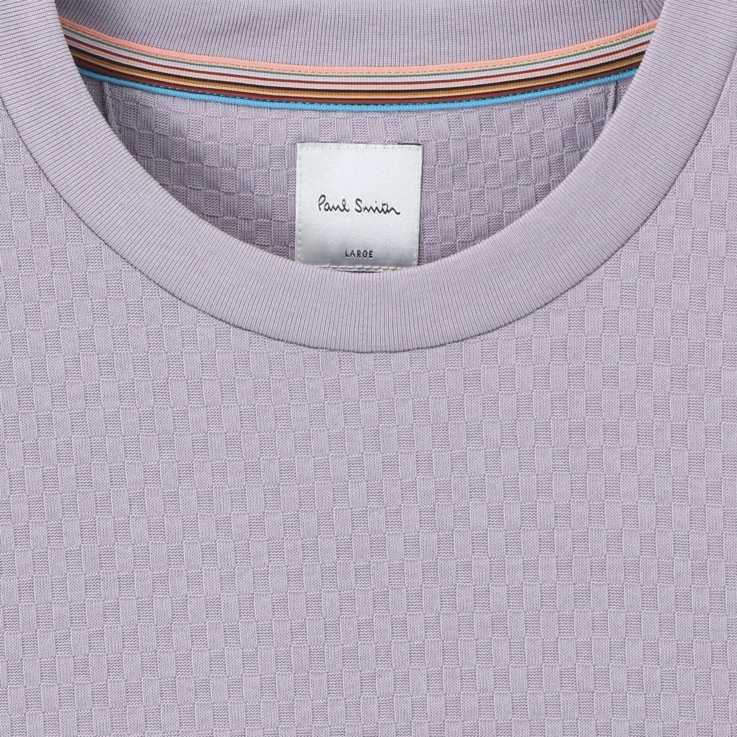 Paul Smith  |Crew Neck Other Plaid Patterns Street Style Cotton