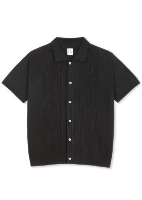 Polar Skate Co. Men's Miles SS Cardigan Double P Button Up Shirts