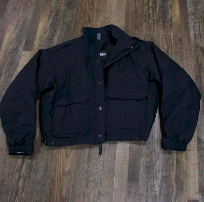 Police Public Safety | Law Enforcement Uniform Navy Blue Cruiser Jacket | Removable Fleece Lining Crosstech Tactical Coat