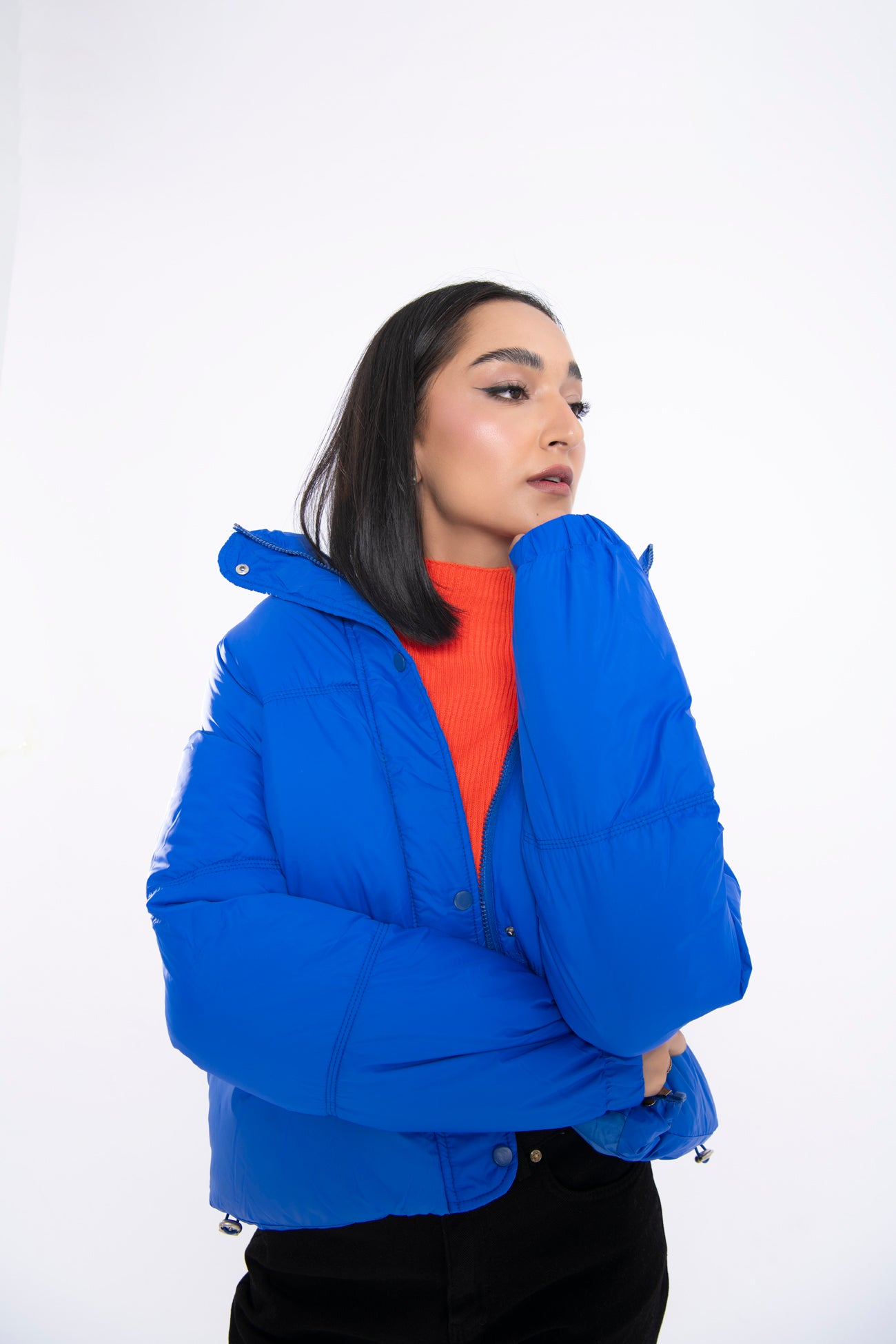 PUFFER JACKET WITH COLLAR