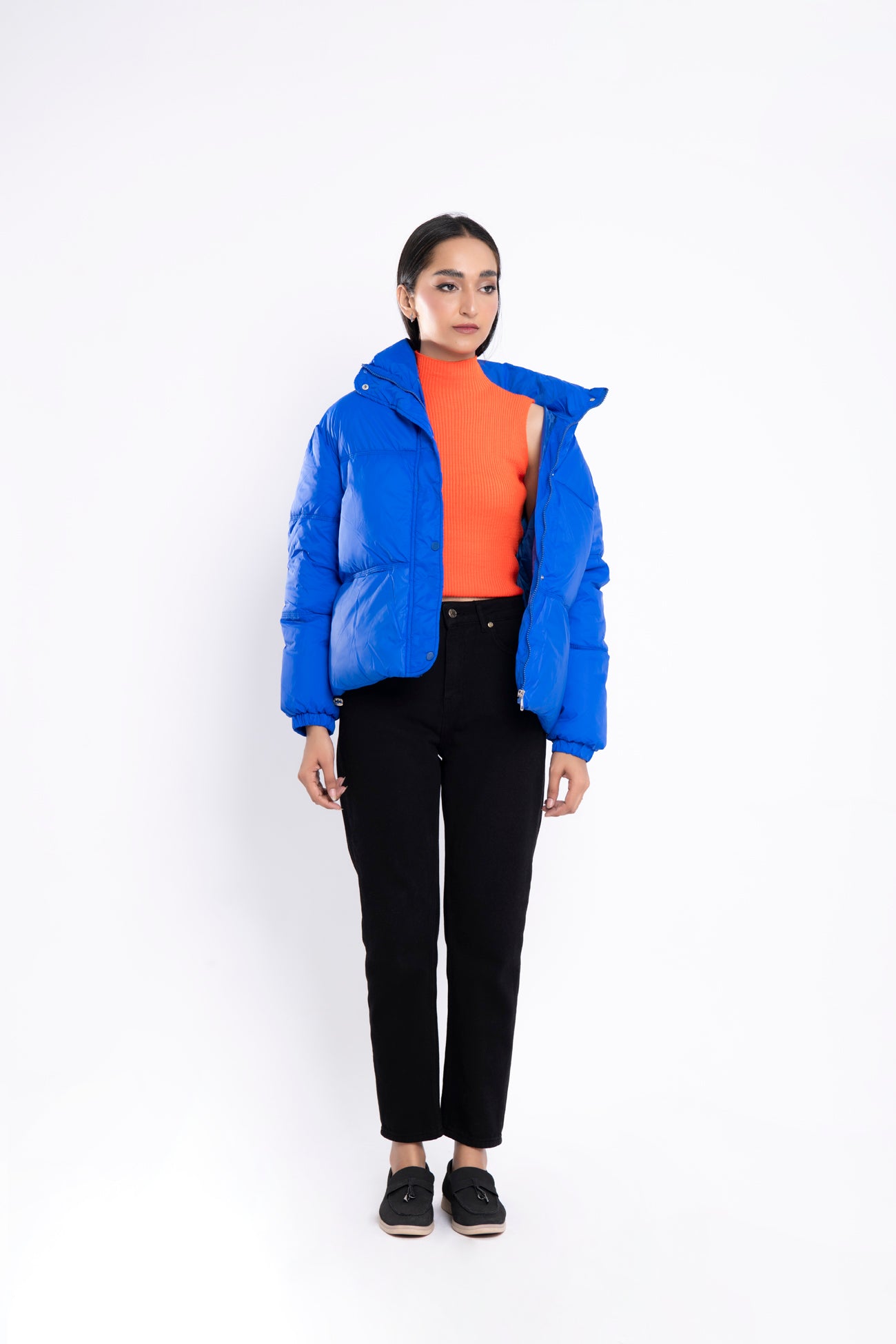 PUFFER JACKET WITH COLLAR