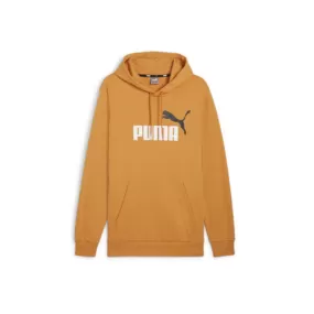 Puma 58919196 Mens Ess+ 2 Col Big Logo Hoodie Ginger