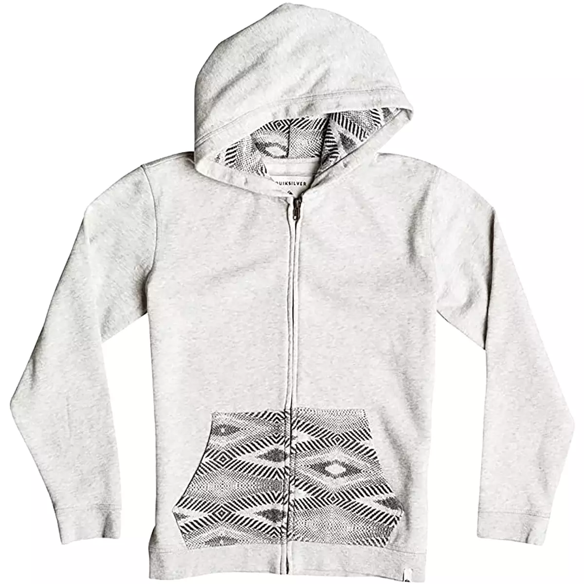 Quiksilver Decided Fate Youth Boys Hoody Zip Sweatshirts (Brand New)