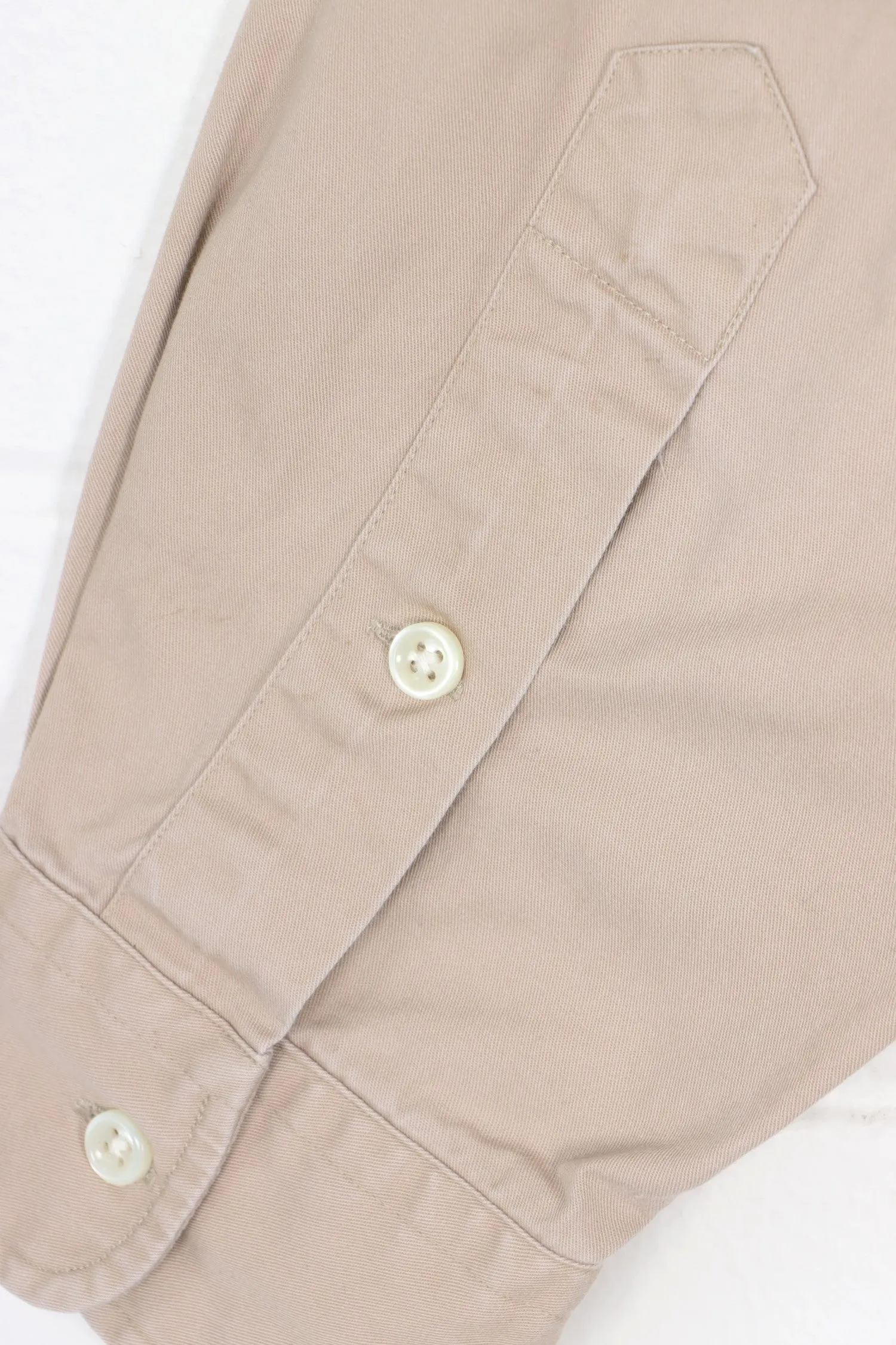 RALPH LAUREN Beige 'Blake' Button Up Shirt (3XL)