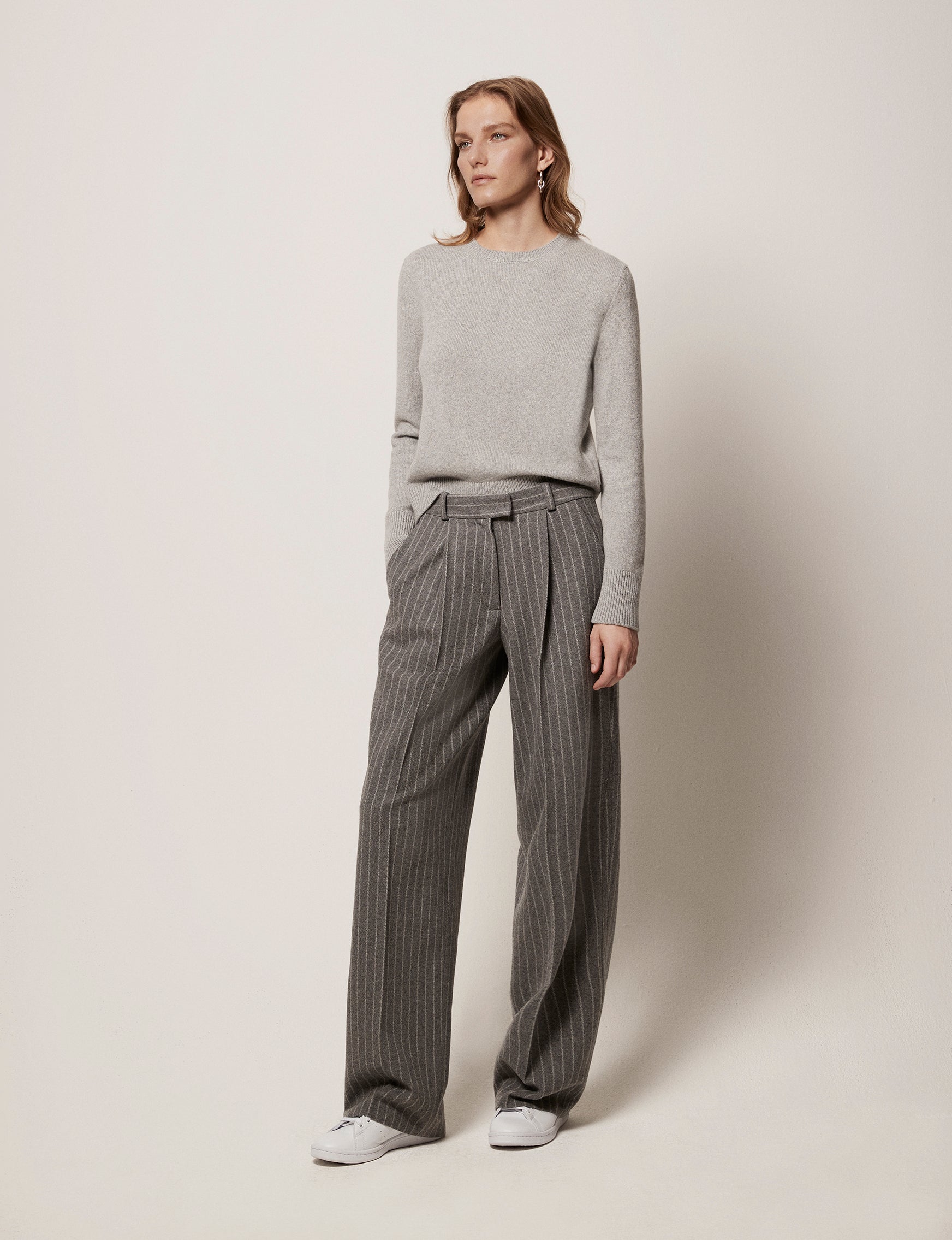 Relaxed Wide Leg Pant