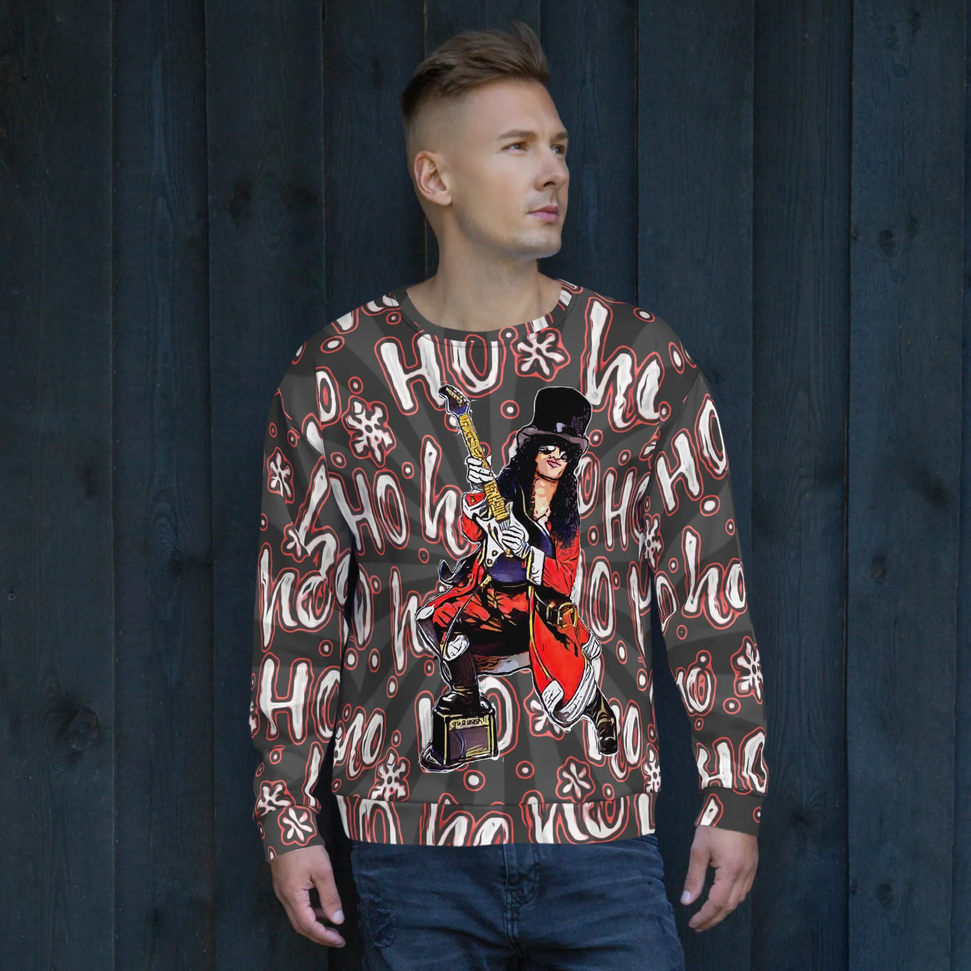 Rockstar Christmas Sweatshirt