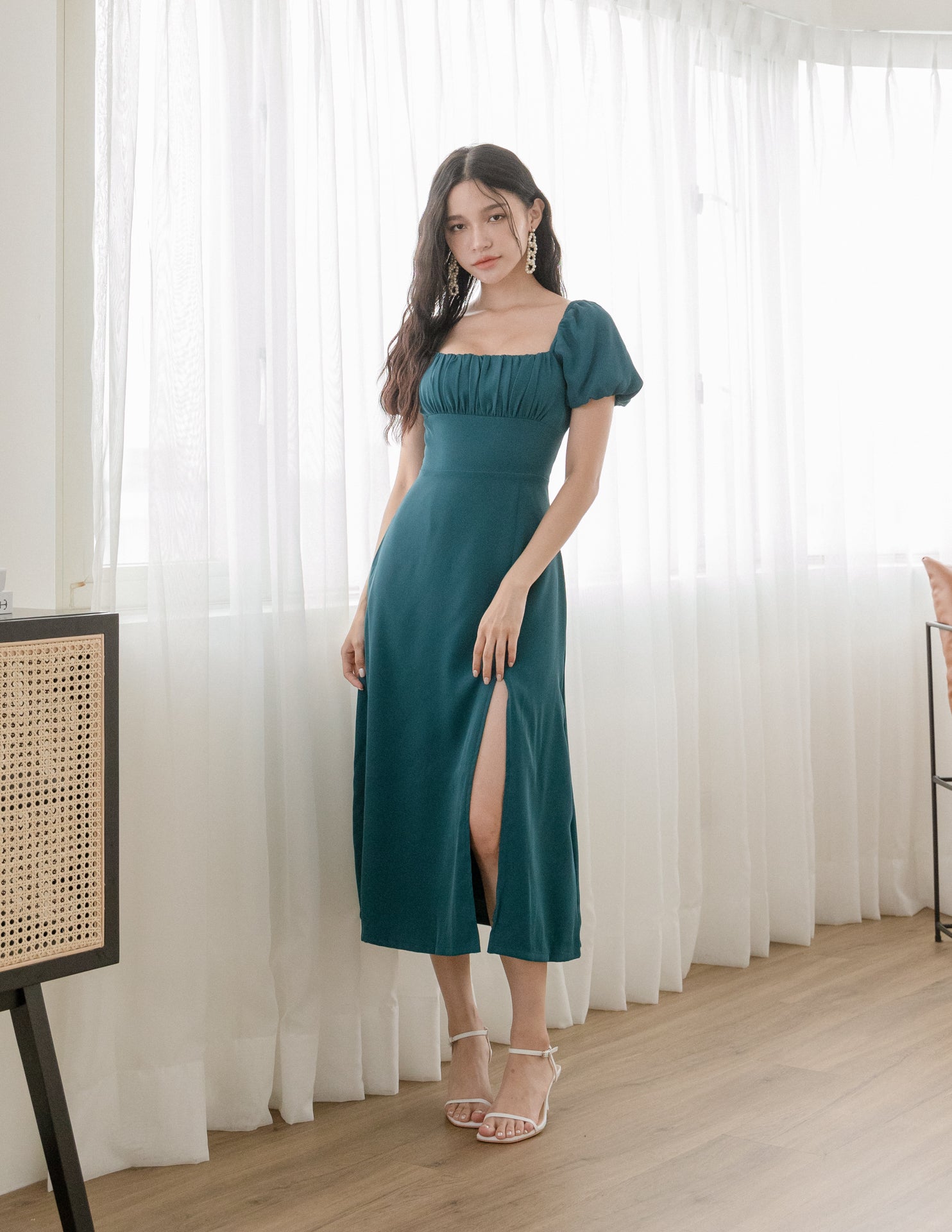 Rosalina Dress in Teal