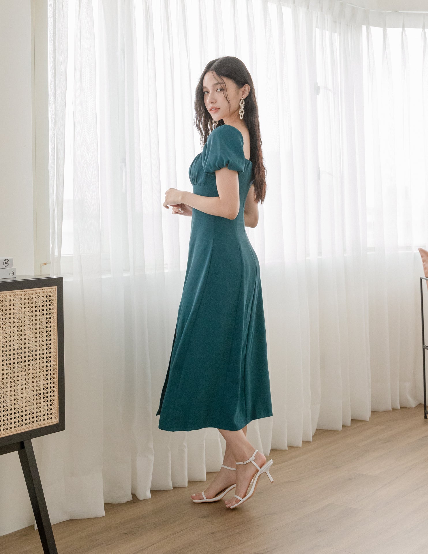 Rosalina Dress in Teal