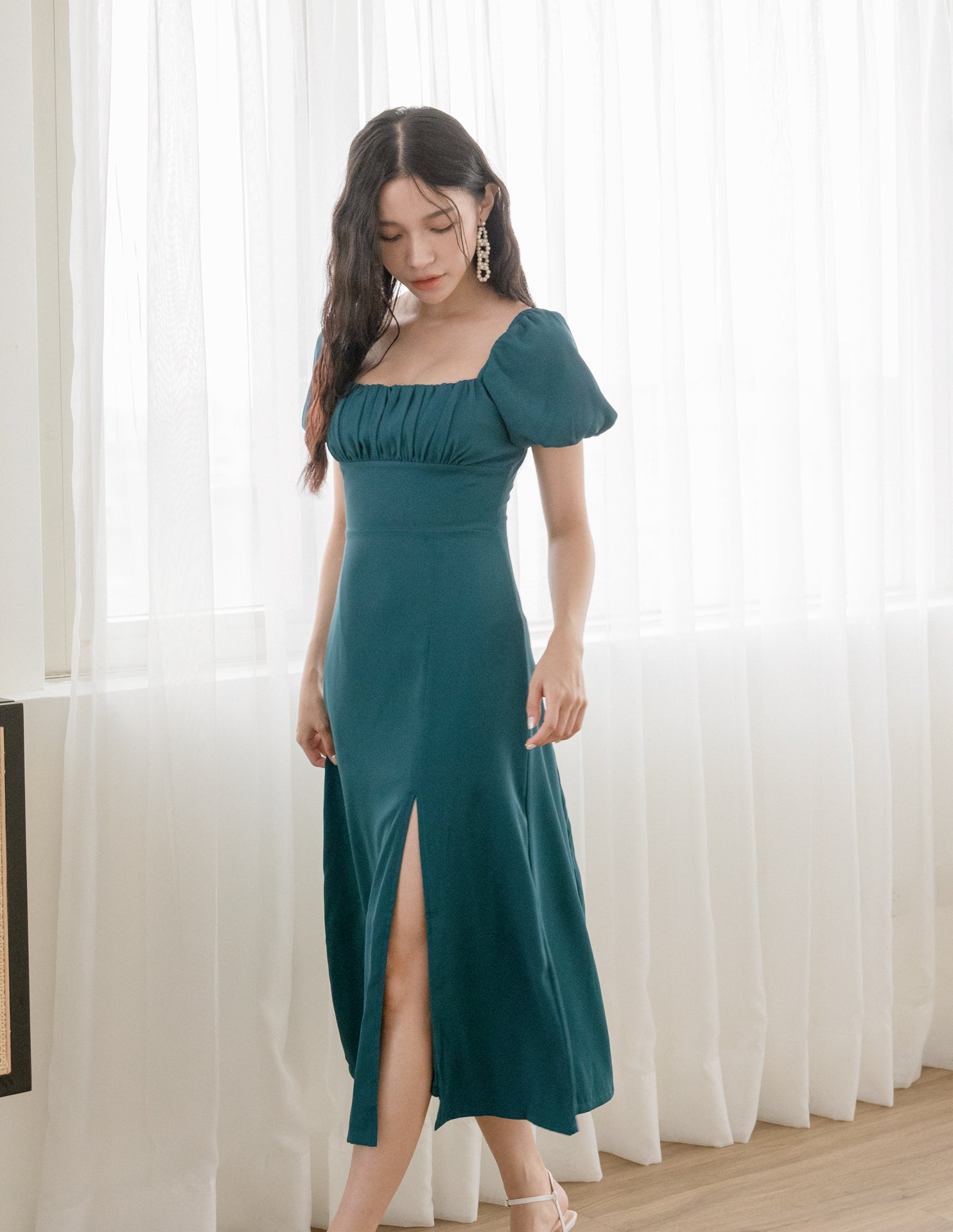 Rosalina Dress in Teal