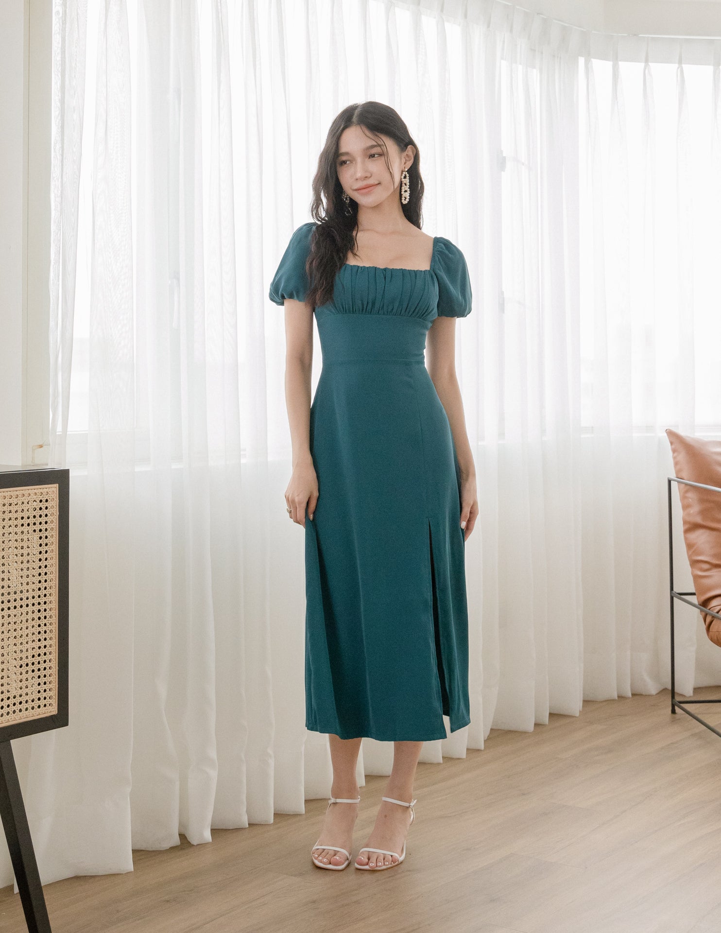 Rosalina Dress in Teal