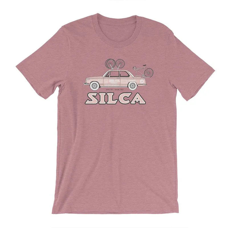 SILCA  1972 BMW 2002 TEAM CAR T-SHIRT - PINK ACCESSORY